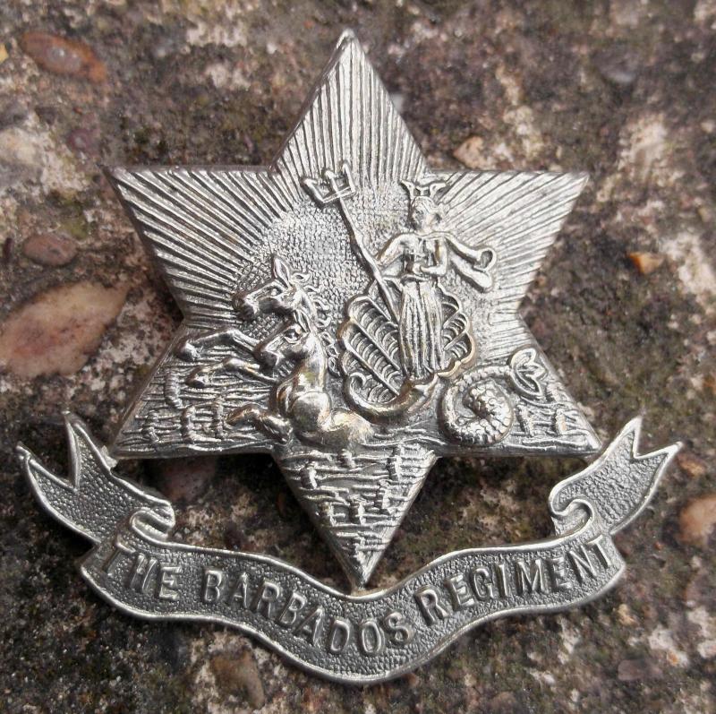 Barbados Regiment Other Ranks Cap Badge BDF