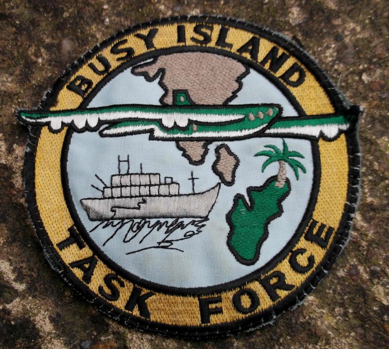 Vintage US Air Force Busy Island Task Force Patch B52s USAF