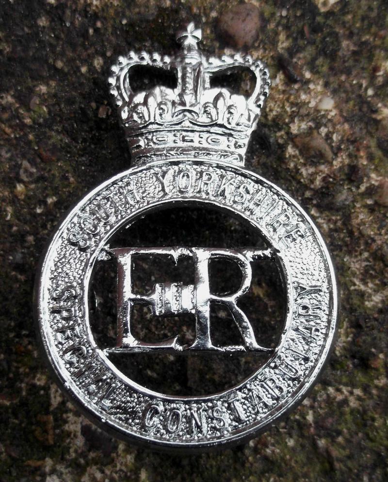 British South Yorkshire Special Constabulary Cap Badge EIIR