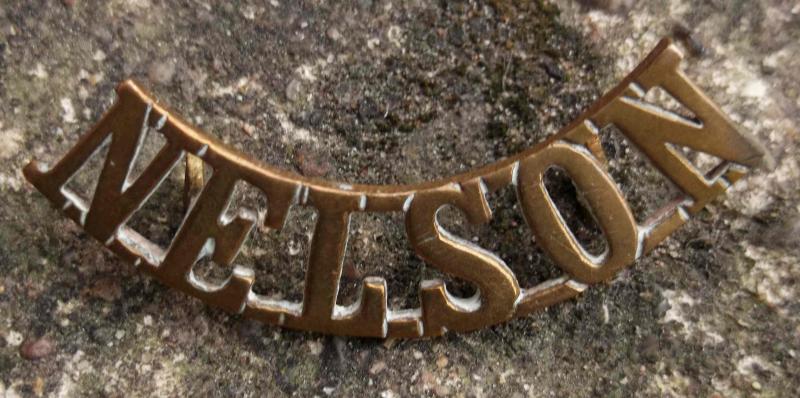 British Royal Naval Division Nelson Battalion Shoulder Title RND WW1