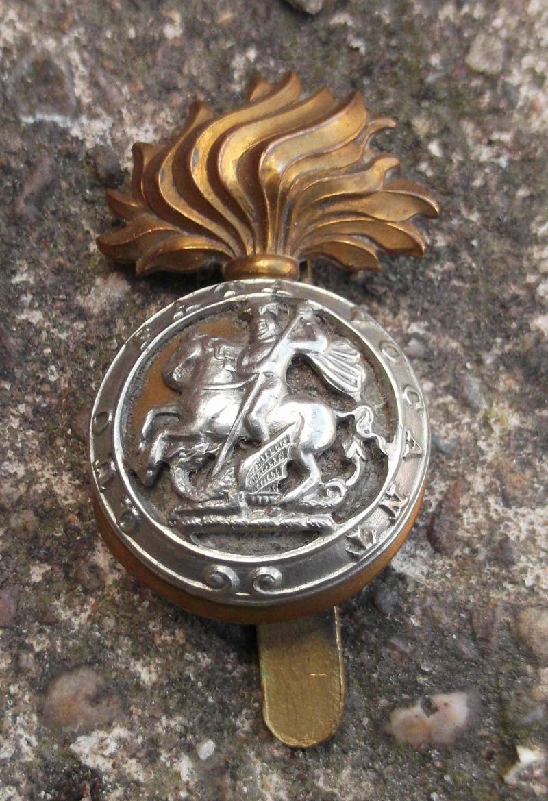 British Army Northumberland Fusiliers Cap Badge