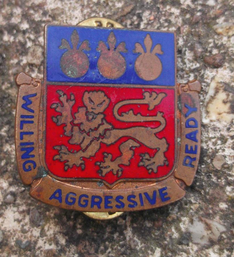 US Army 85th Maintenance Battalion Unit DI DUI Badge