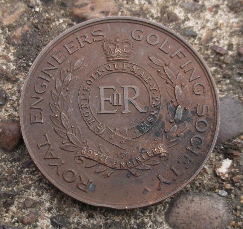 British Army Royal Engineers Golf Medal EIIR