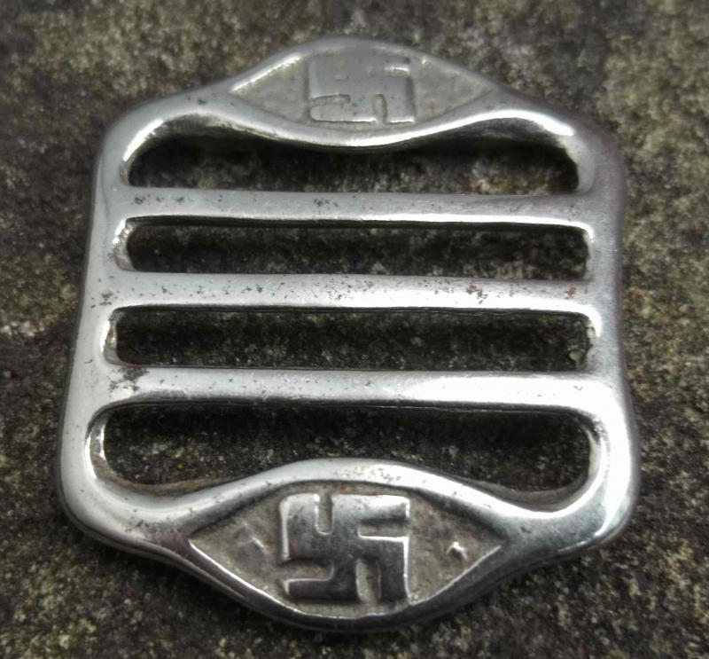 British Good Luck Swastika Buckle Circa 1920s