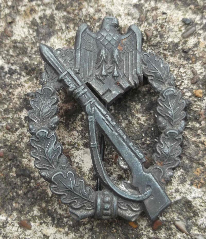 German Army Waffen SS Infantry Assault War Badge WW2