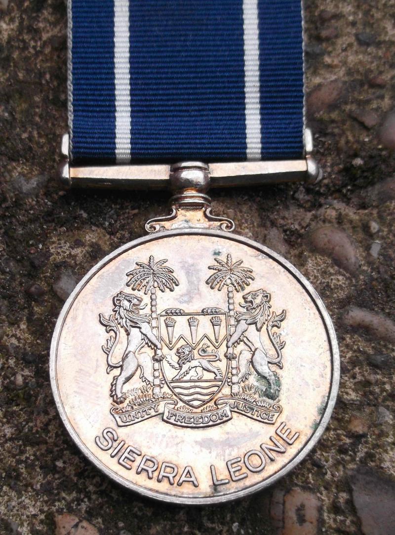 Sierra Leone Armed Forces Long Service Good Conduct Medal