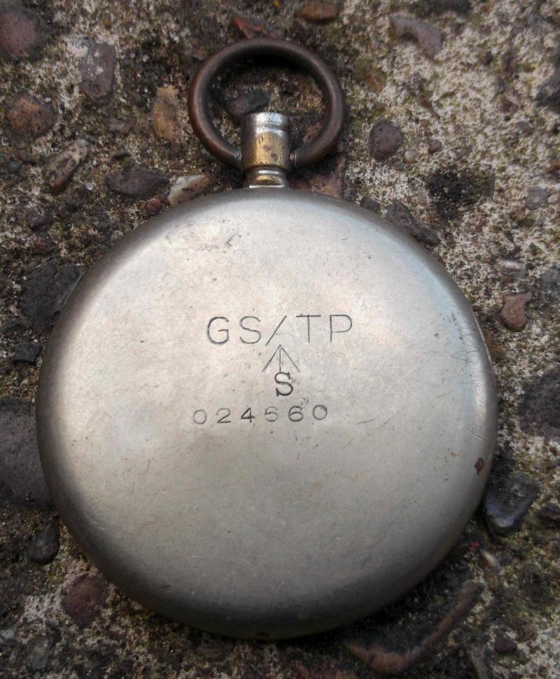 British Army Backplate General Service Time Piece Pocket Watch