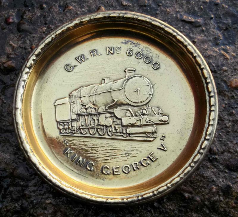 Vintage British GWR Railway Locomotive Dish King George V