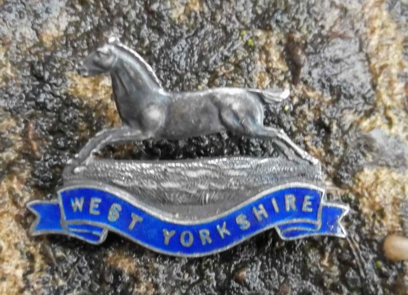 British Army West Yorkshire Regiment Sweetheart Veterans Brooch