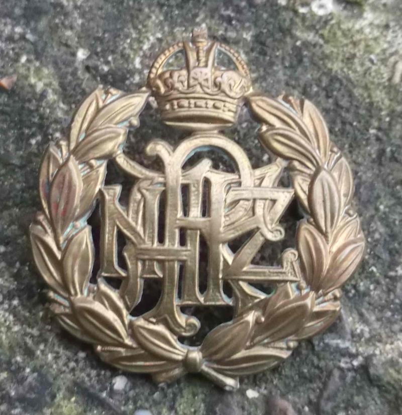 RNZAF Cap Badge WW2 Royal New Zealand Air Force