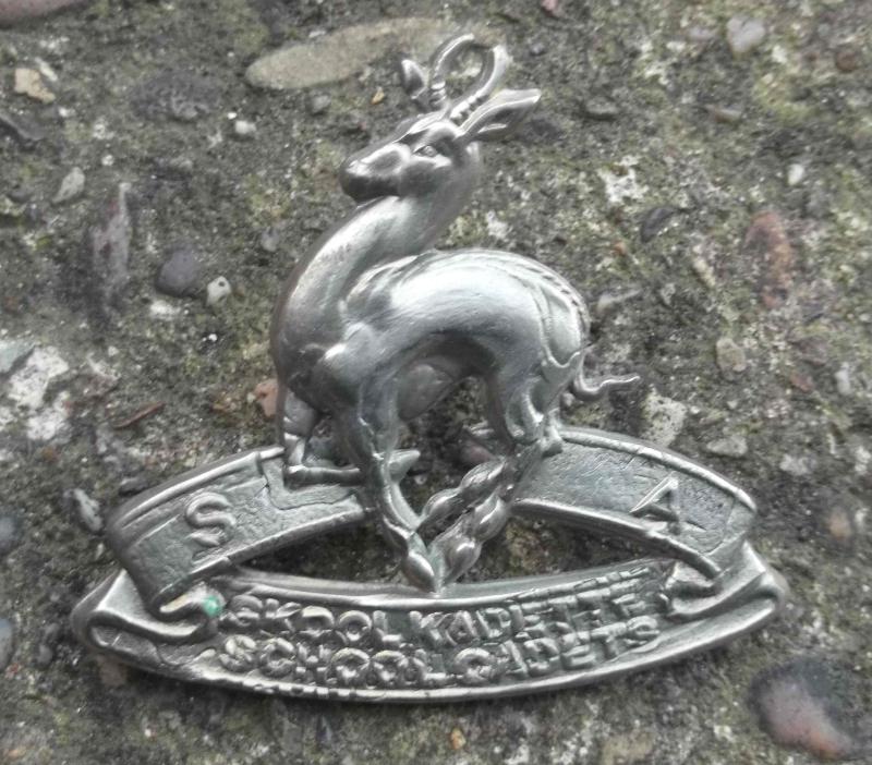 Vintage South African Army Cadets Cap Badge