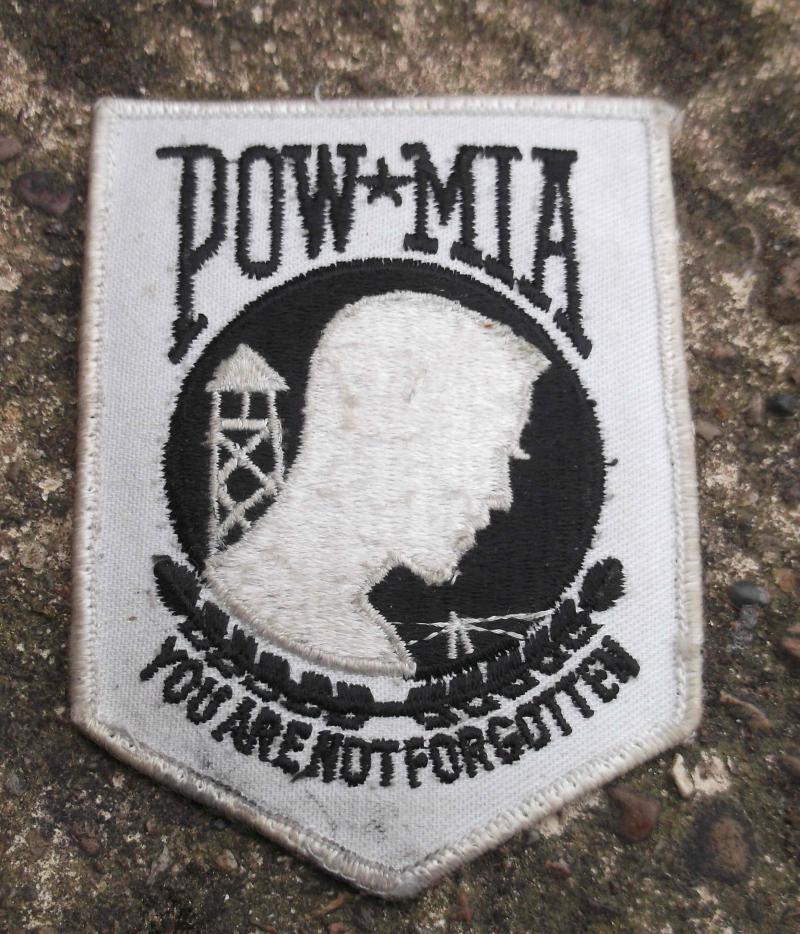 United States Military Veterans Patch POW MIA Vietnam