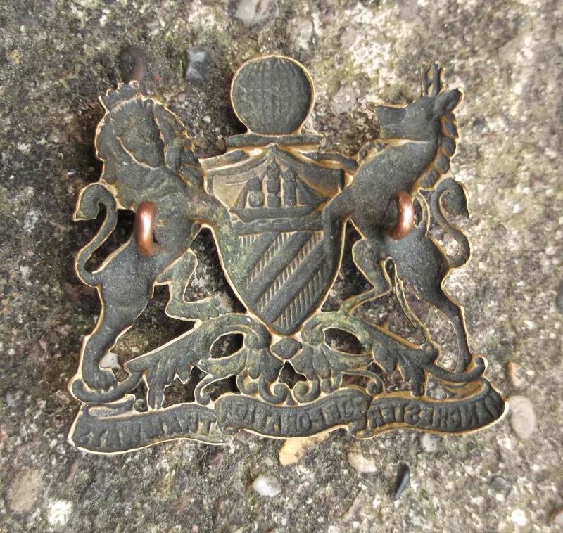 Old Manchester Corporation Tramways Cap Badge