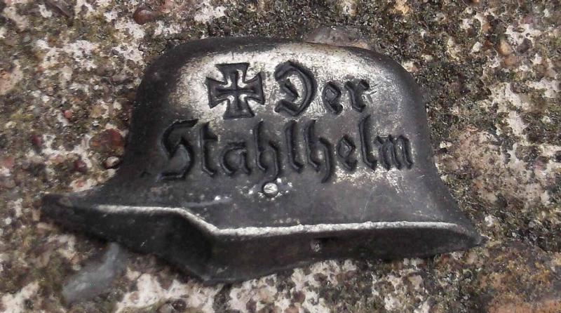 German Stahlhelm Members Stick Pin Relic
