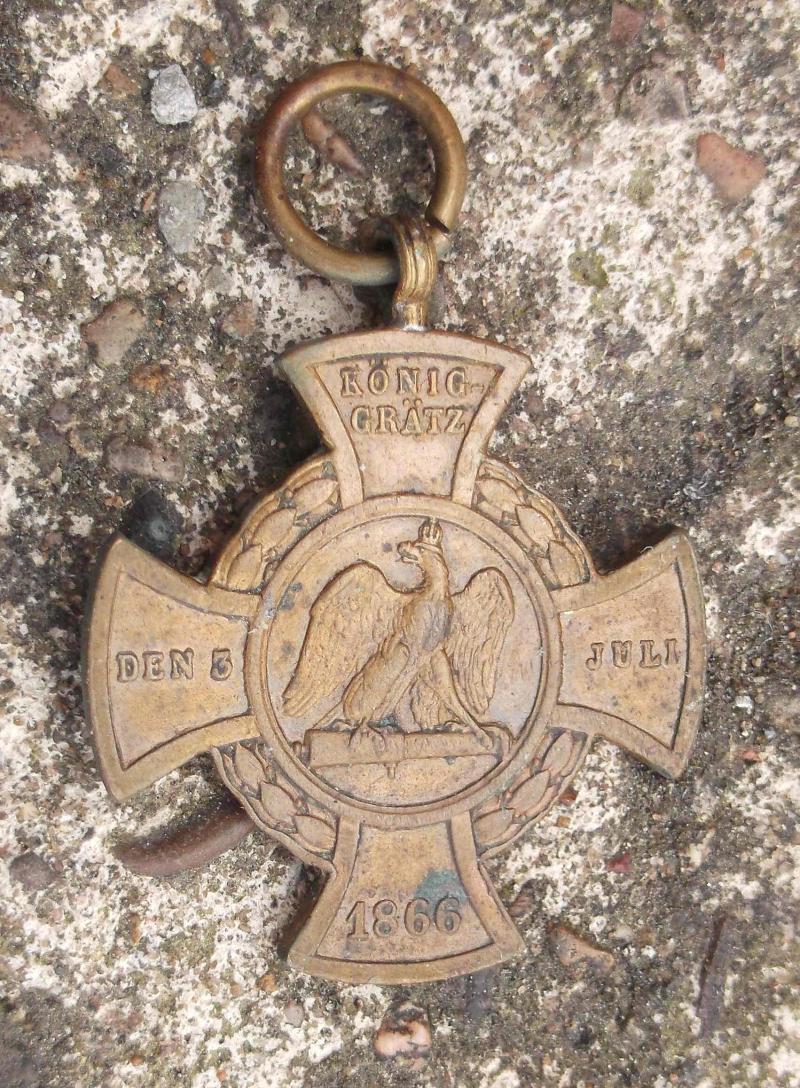 German Austro Prussian War Koniggratz 1866 Commemorative Cross