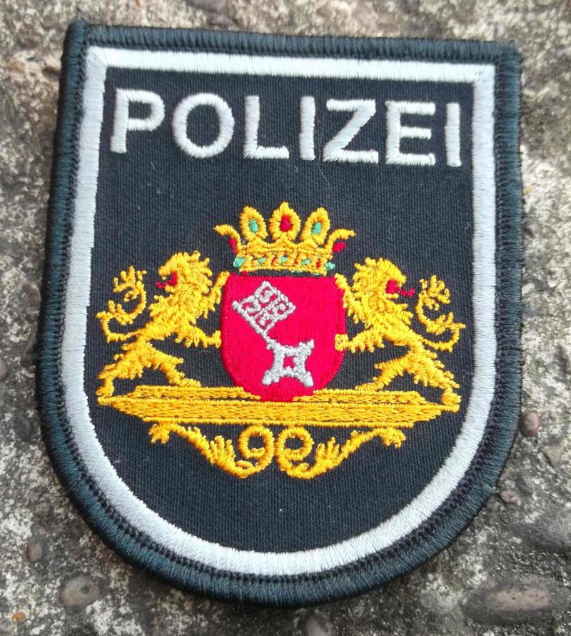 German Federal Police Patch City of Bremen