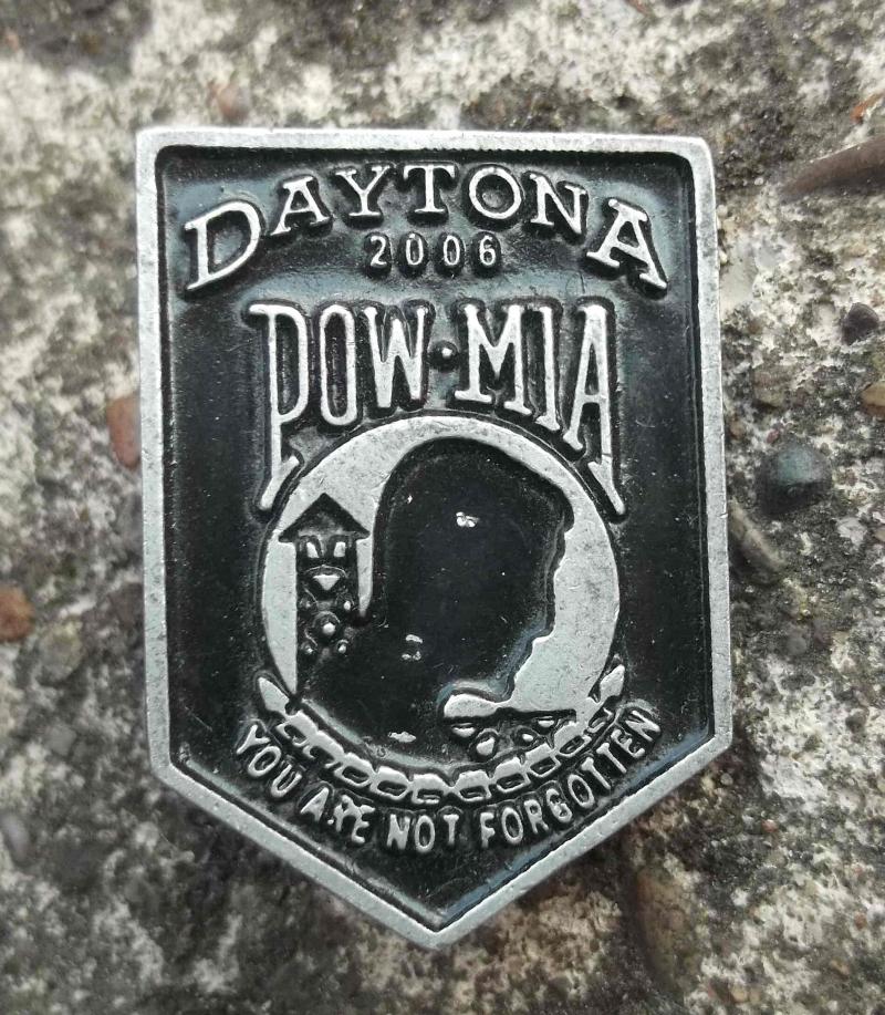 United States Daytona 2006 Event POW MIA Badge USA