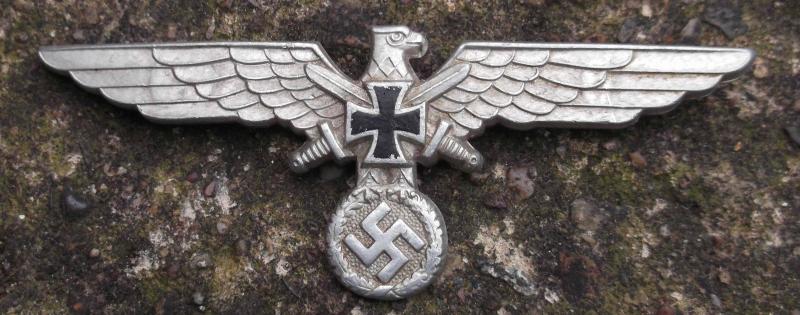 German Third Reich Military Veterans Uniform Breast Plate Badge