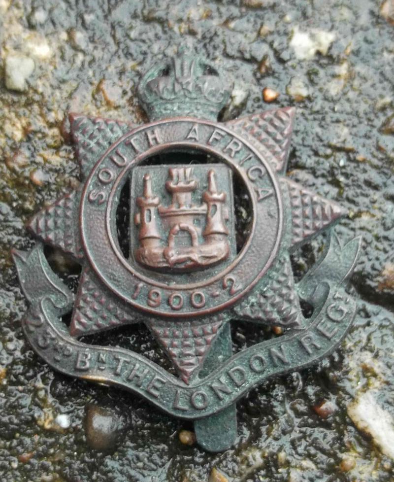 British Army Economy 23rd Battalion Cap Badge City of London Regiment