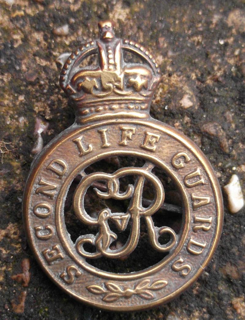 British Army WW1 Second Life Guards Regiment Sweetheart Badge