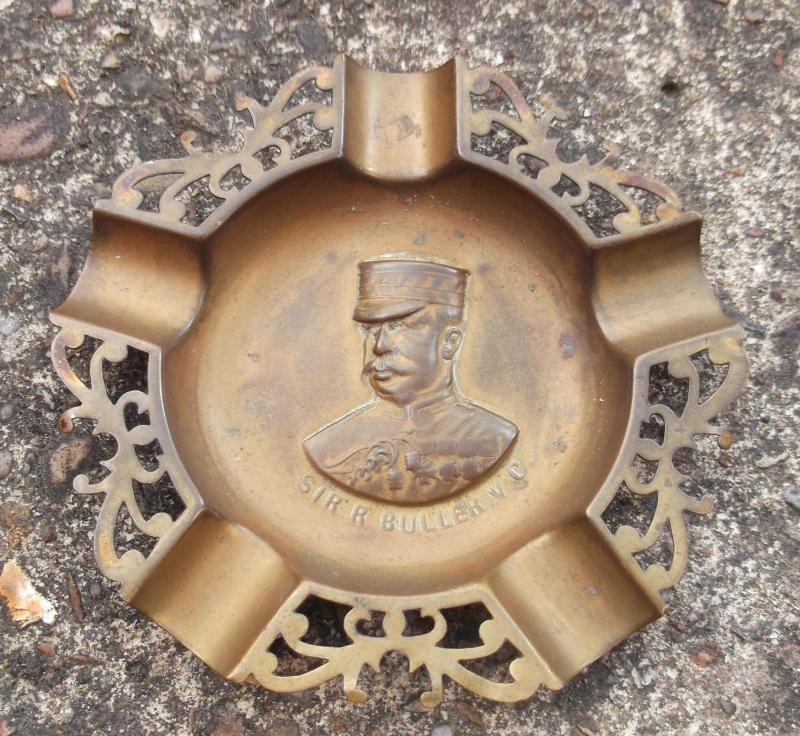 Boer War Commemorative Ash Tray Sir R Buller VC