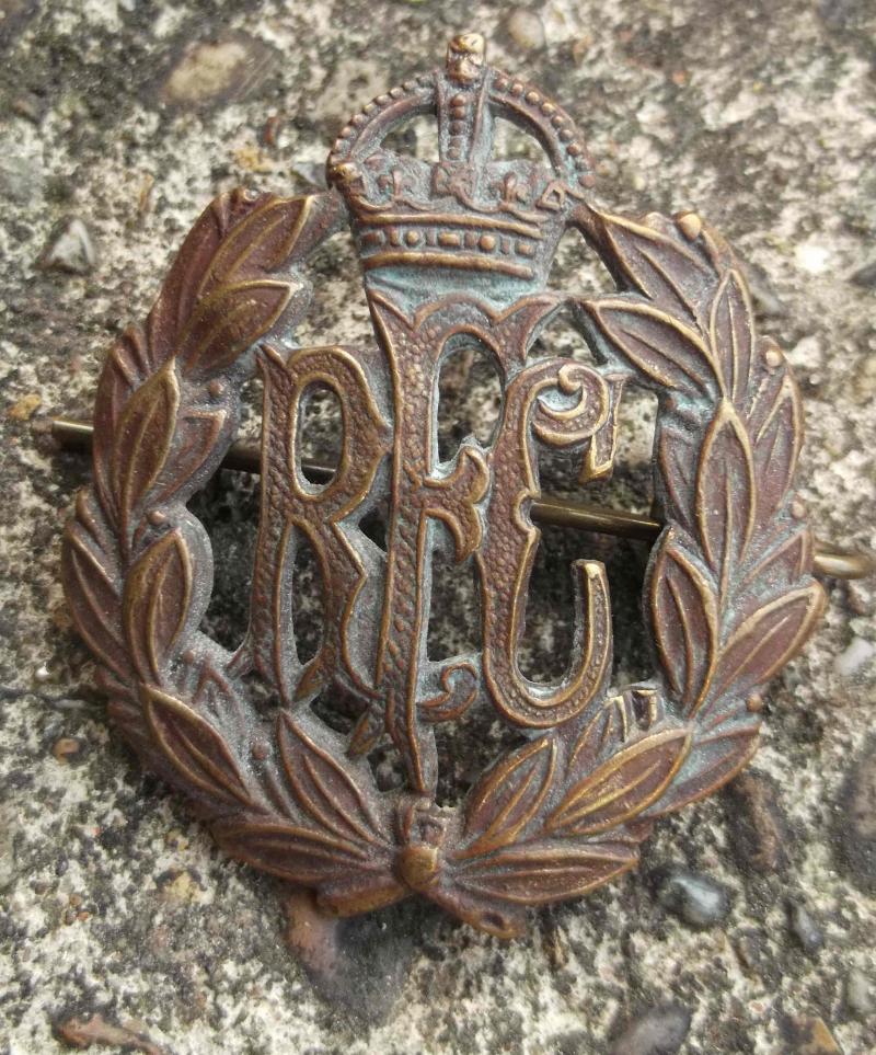 British Army WW1 RFC Royal Flying Corps Cap Badge