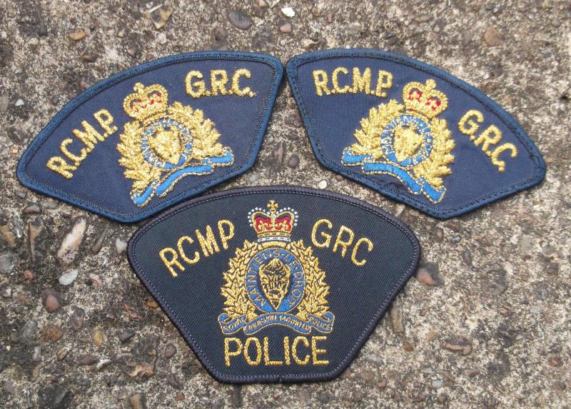 Canada Royal Canadian Mounted Police Patches RCMP
