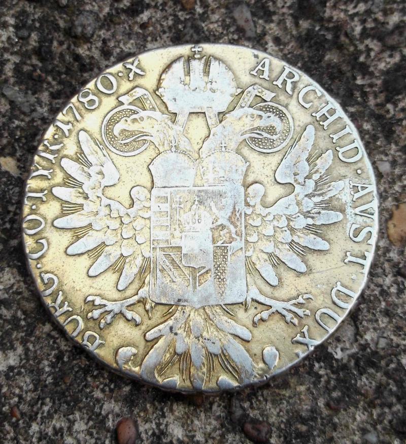 Austrian 1780 Thaler Maria Theresia Coin Plated Silver