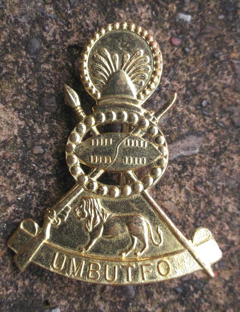 Umbutfo Swaziland Defence Force Cap Badge