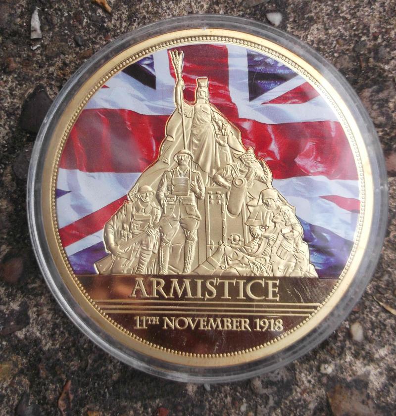 British and Commonwealth Armistice Memorial Coin Token