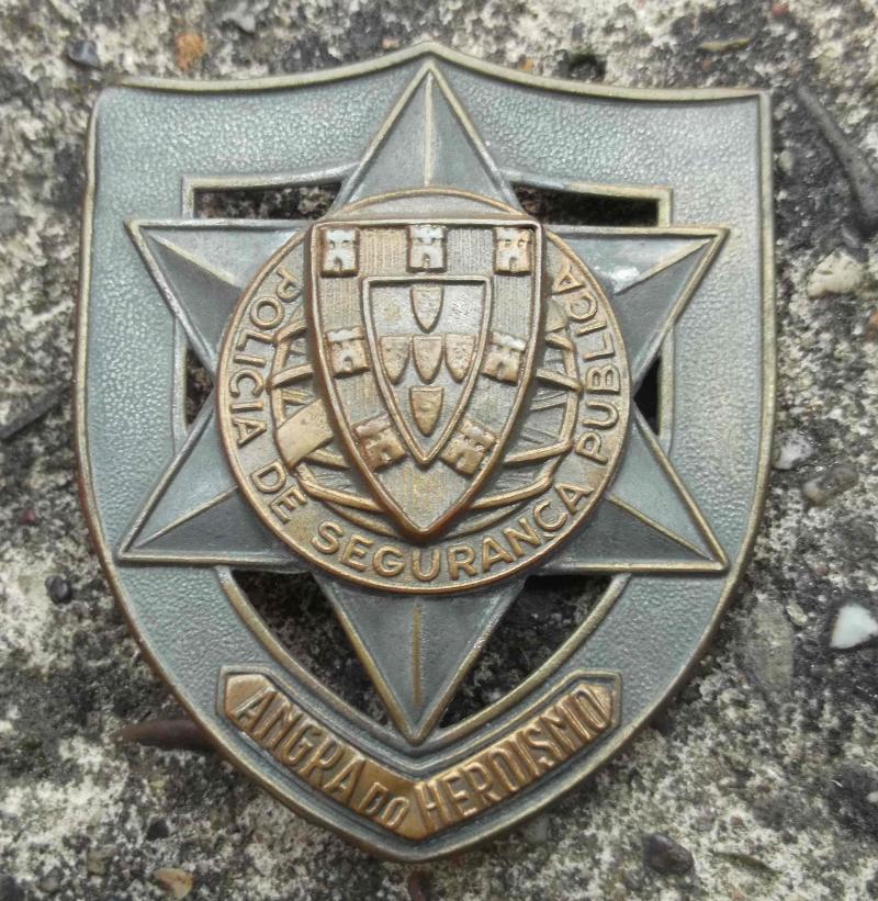 Portugal Police Portuguese Island Uniform Shield Badge