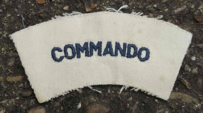 British Royal Navy Commando Patch RN