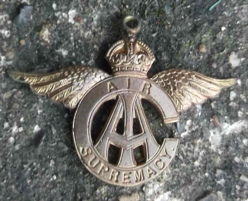 British WW1 Imperial Air Convention Air Supremacy Badge
