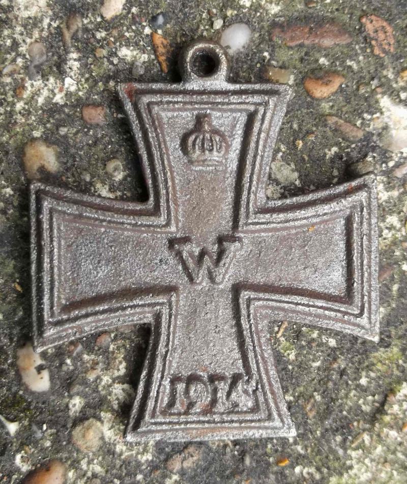 British Propaganda Medal WW1 German 1914 Iron Cross