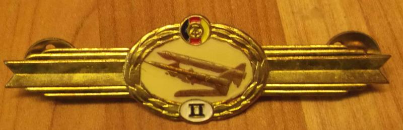 DDR East German Army Qualification Air Defence Badge 2nd Class