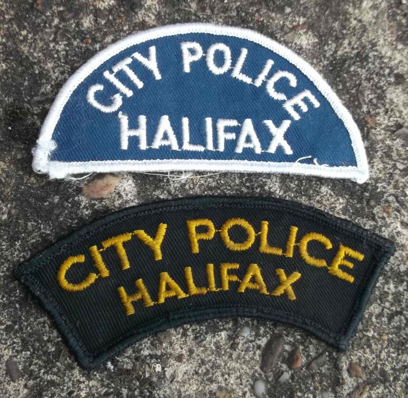 Canadian City Police Halifax Patches Canada