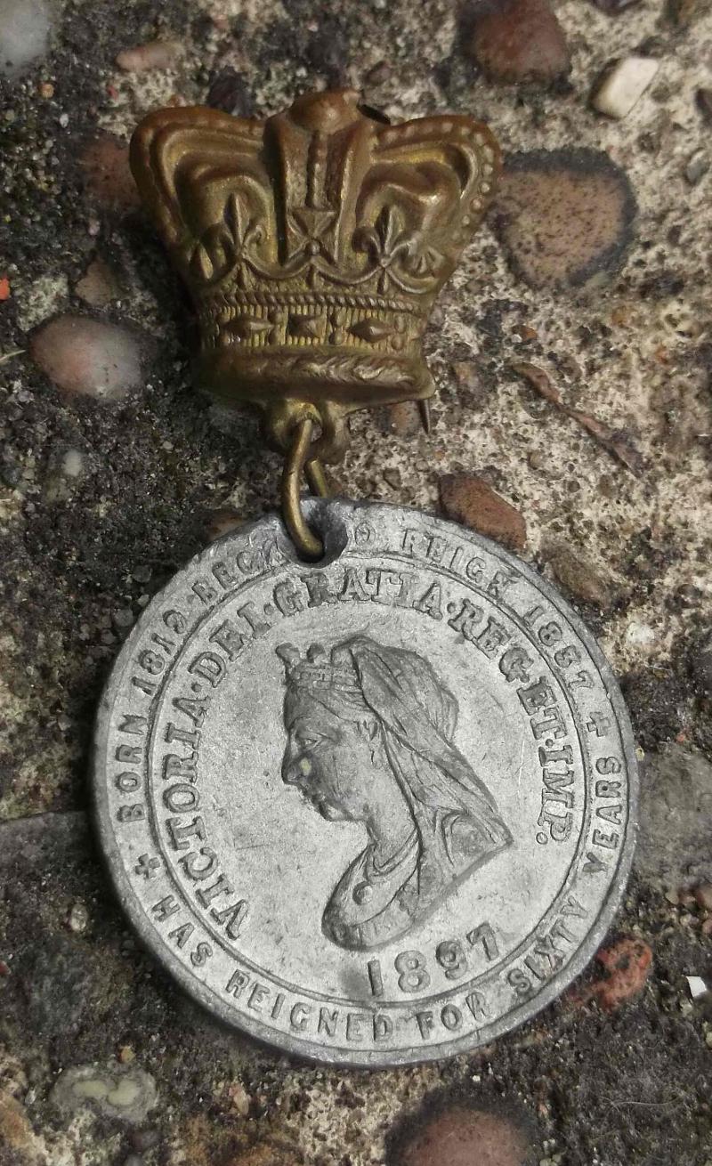 British and Commonwealth Queen Victoria 60th Year Anniversay of Reign 1897 Medal