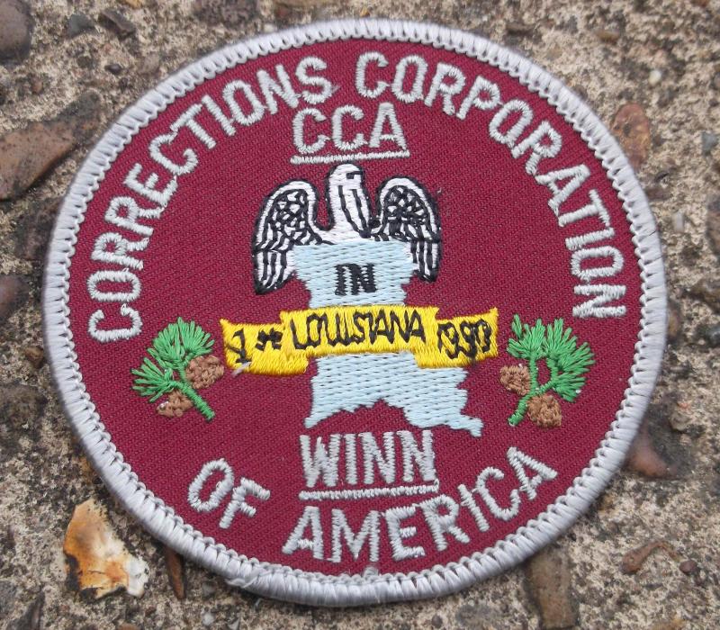 USA CCA Officer Uniform Patch United States Prison Service