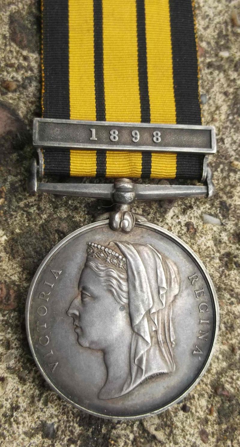 British Army East and West Africa Medal Name Erased