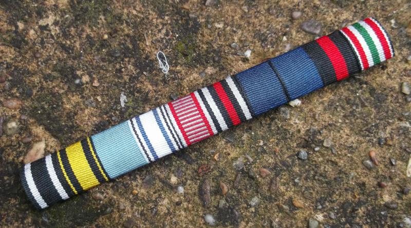 German Military WW1 WW2 Medal Ribbon Set Reproduction