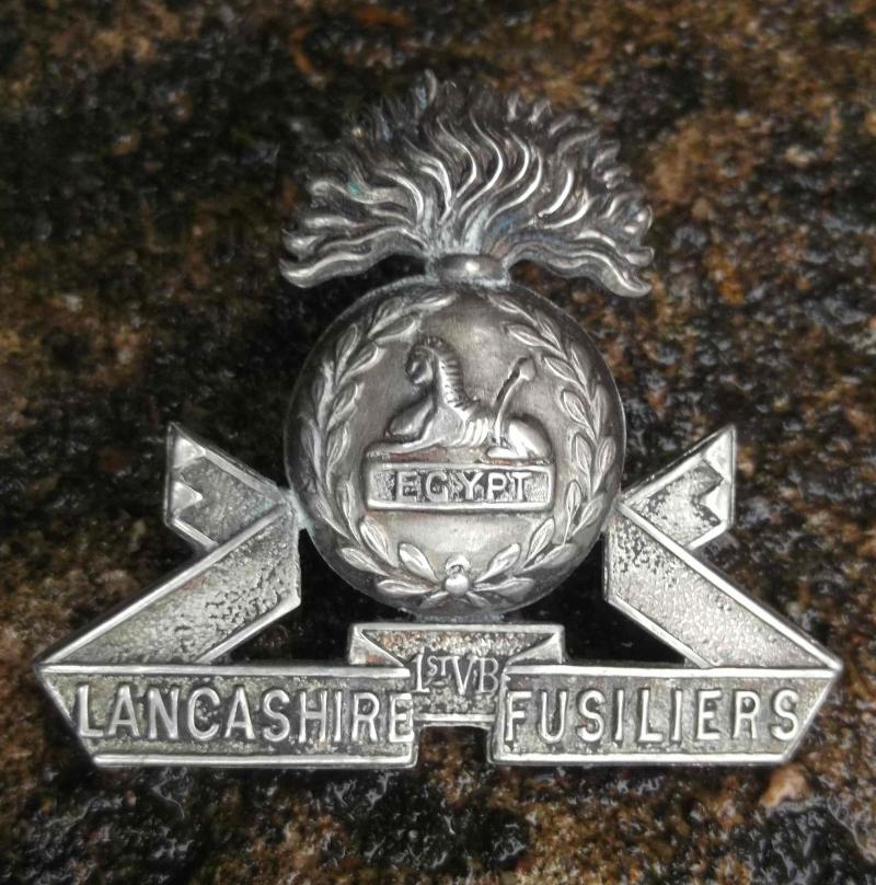 British Army 1st Bury Volunteer Battalion Lancashire Fusiliers Cap Badge