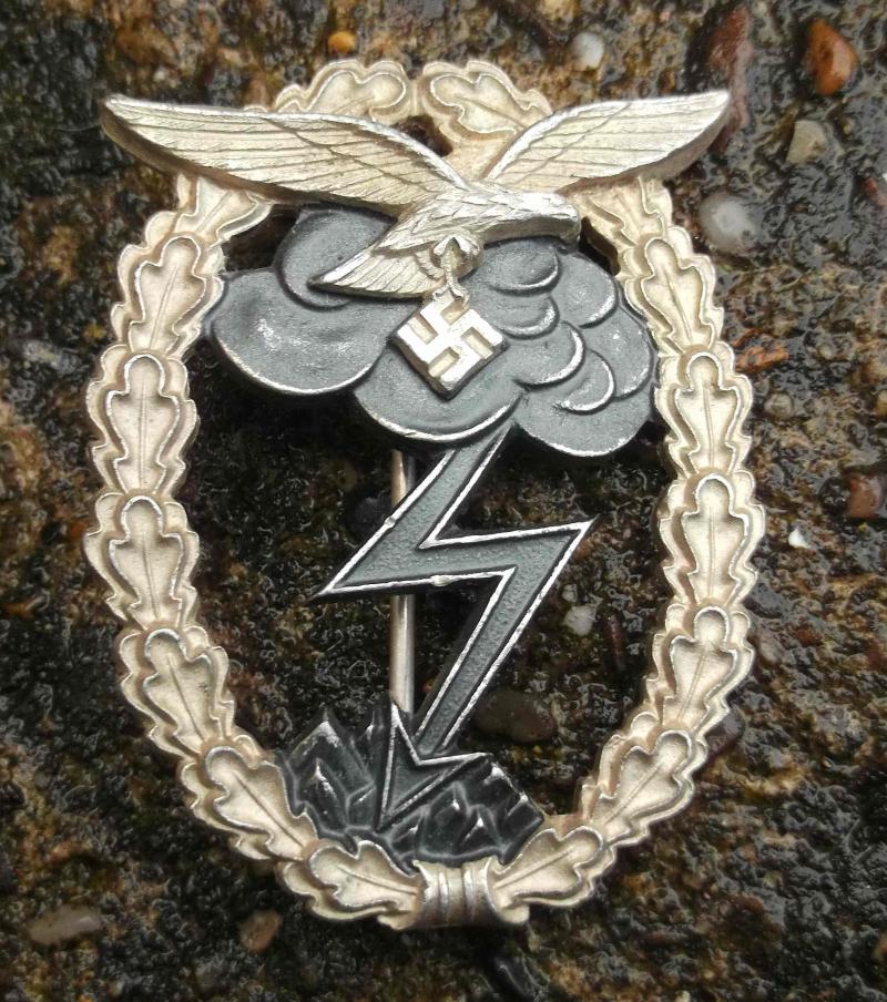 German Airforce Ground Assault Badge Luftwaffe Reproduction