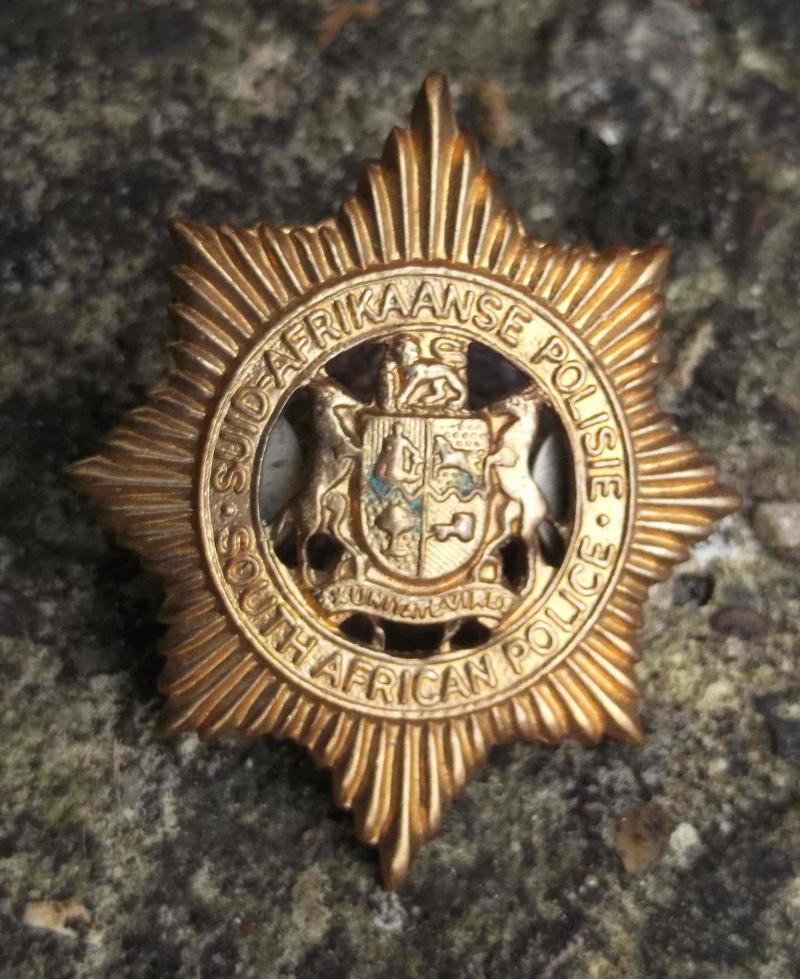 South African Police Cap Badge South Africa SAP