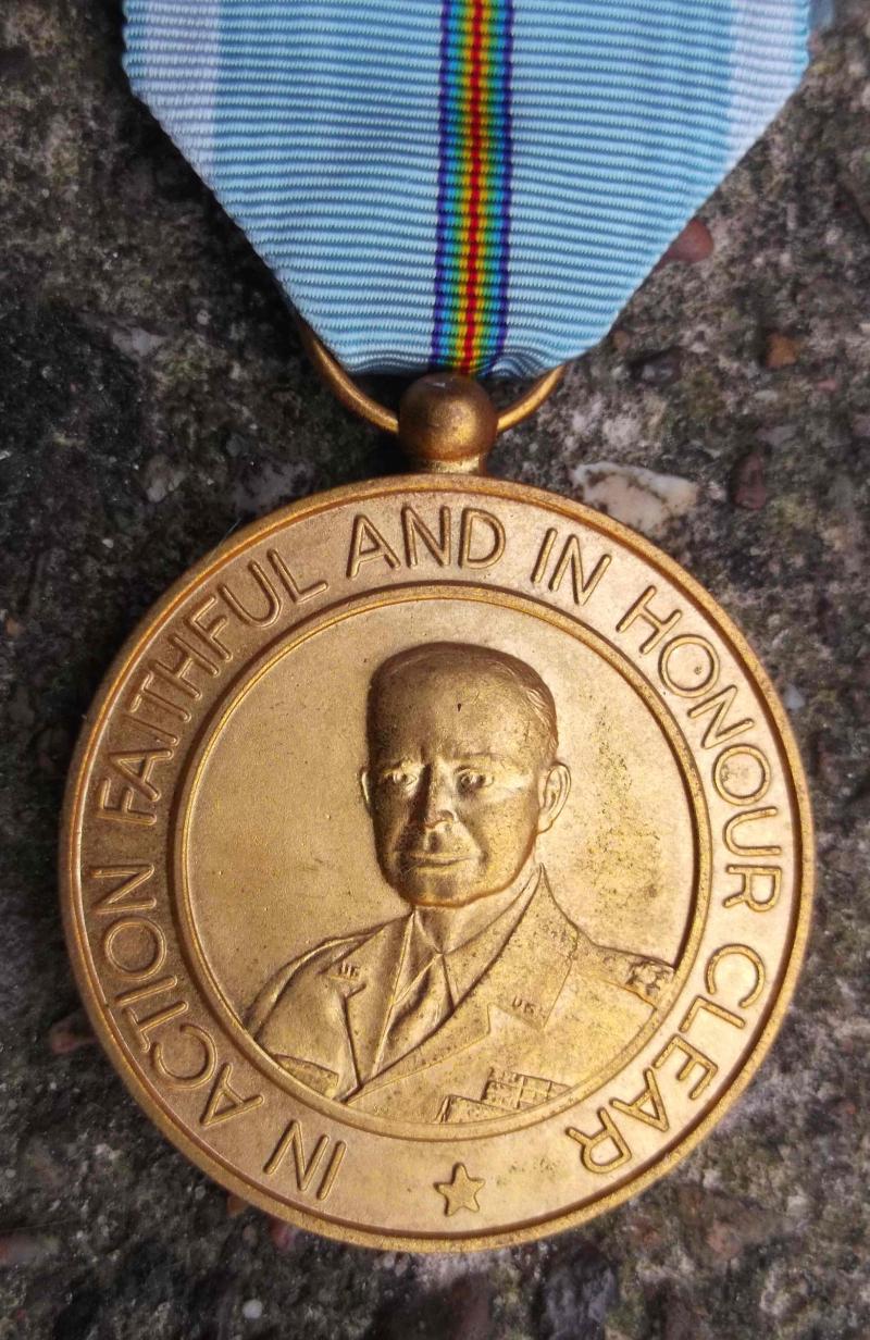 US Eisenhower WW2 Commemorative Sphinx War Medal