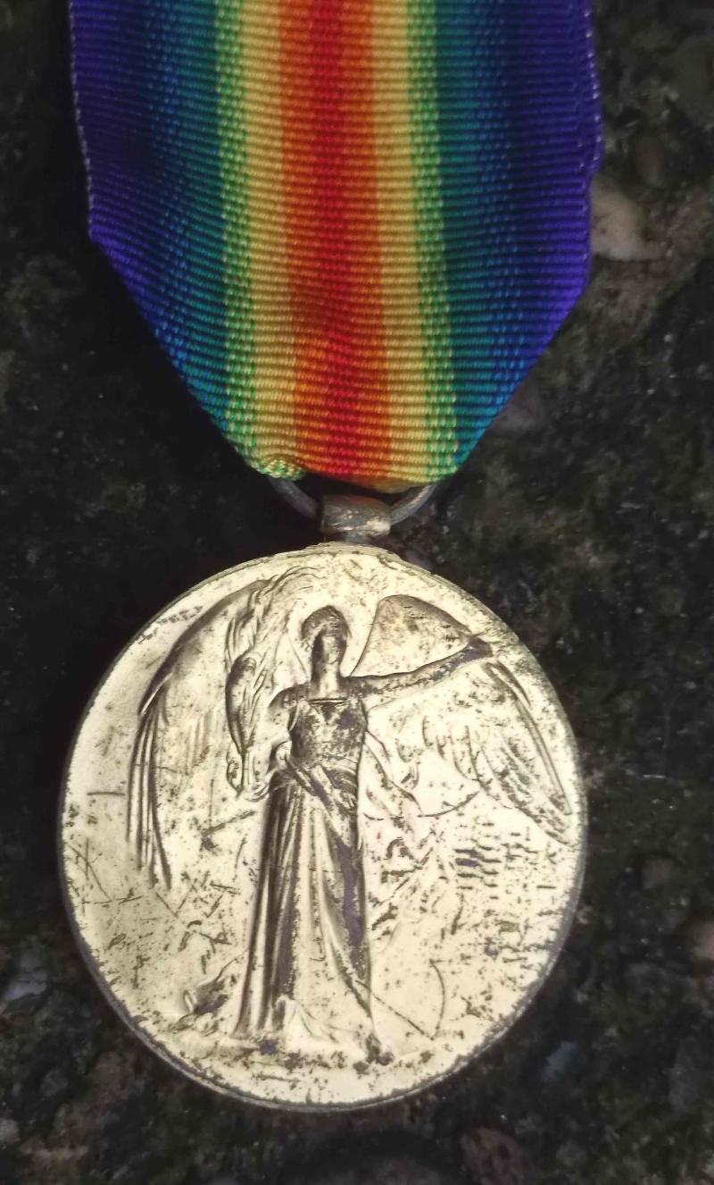 Australian Army WW1 Casulaty Medal Victory  1918 AIF