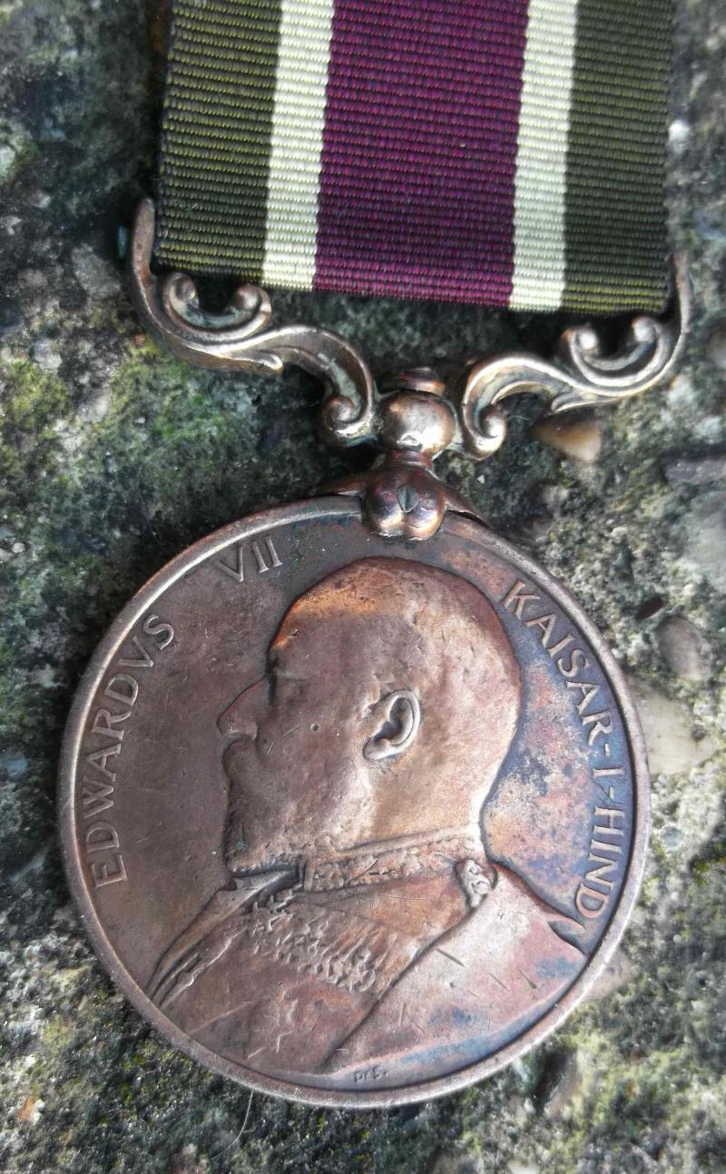 British and Indian Army EVIIR Bronze Medal Tibet 1903 - 4