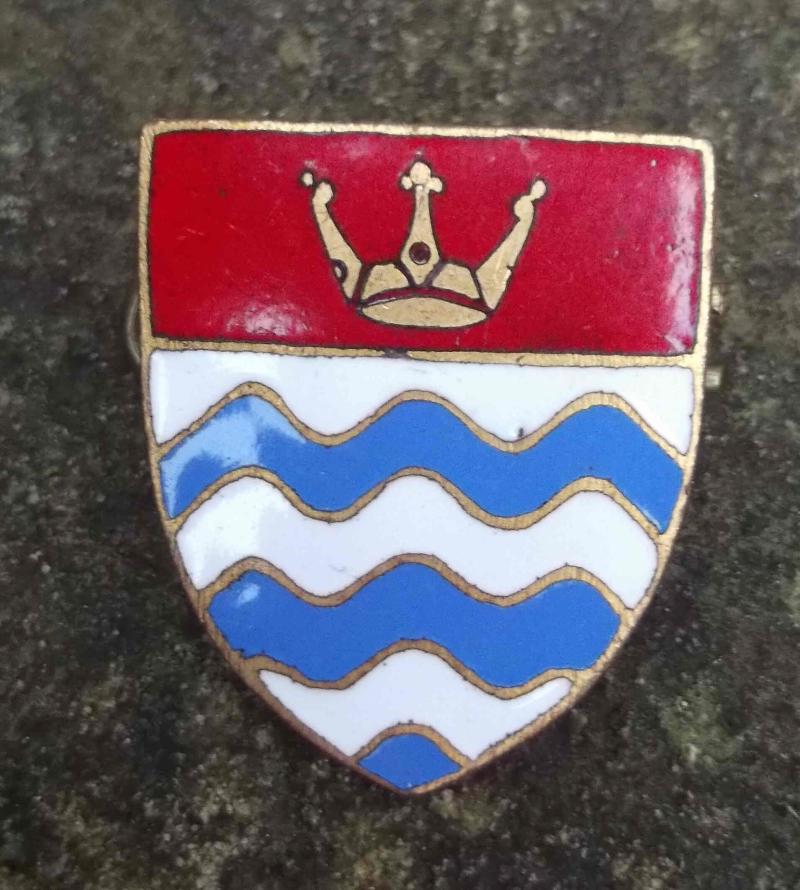 Greater London Council GLC Enamel Pin Badge Maker Marked