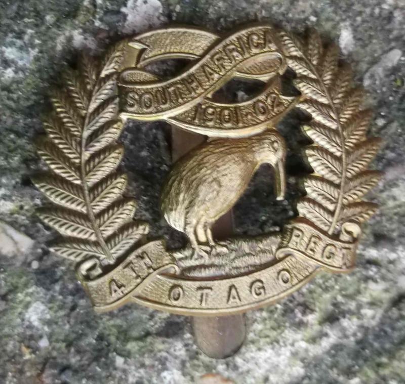 New Zealand Army 4th Otago Regiment Cap Badge