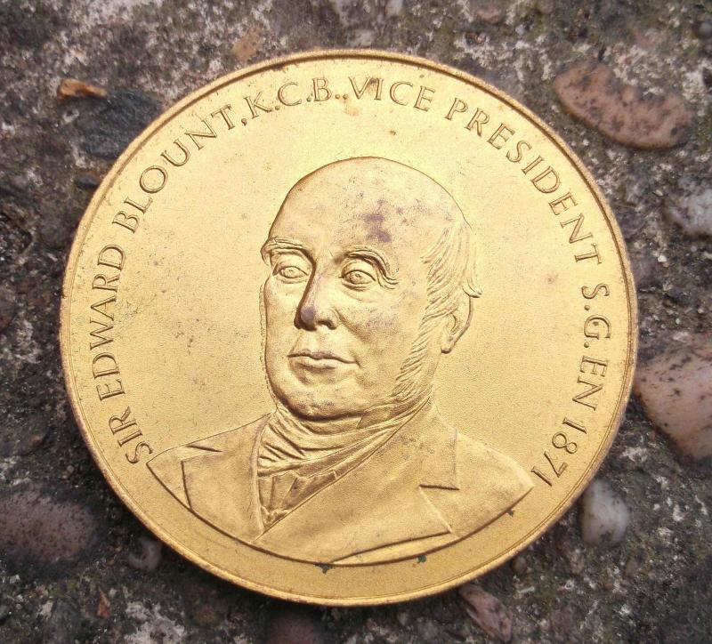 Great Britain 1971 Sir Edward Blount Societe Generale Medallion