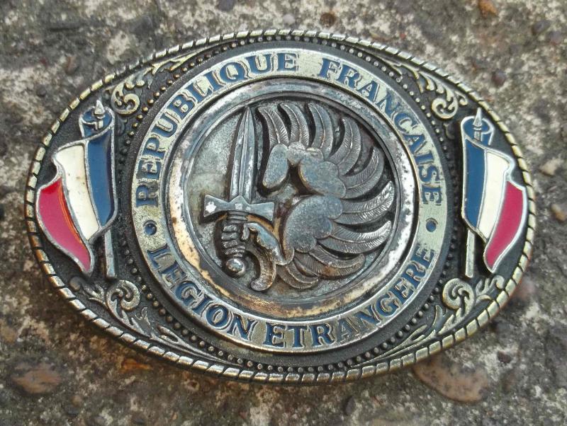 French Foreign Legion Veterans Belt Buckle Damaged